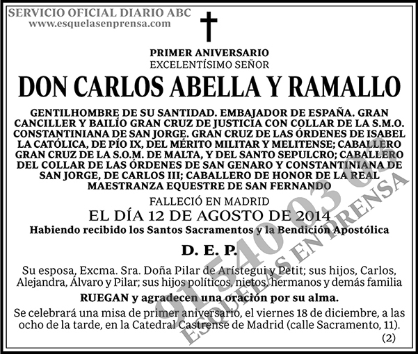 Carlos Abella y Ramallo